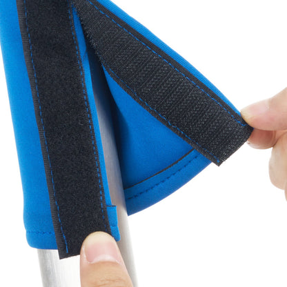 Pool-Handlauf, 2 Stück, 122 x 91 cm, Edelstahl, mit Grundplatte für Whirlpool