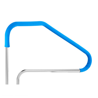 Pool Handledare 46 x 37 tum rostfritt stål (förbyggd) för inomhus/utomhus