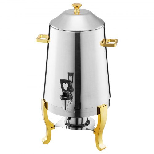 Rostfritt Stål Dispenser för Varmt Te och Kall Dryck 13L Dryckesdispenser