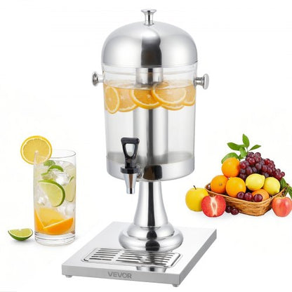 Beverage Dispenser 8L Beverage Dispenser for Parties with Drip Tray