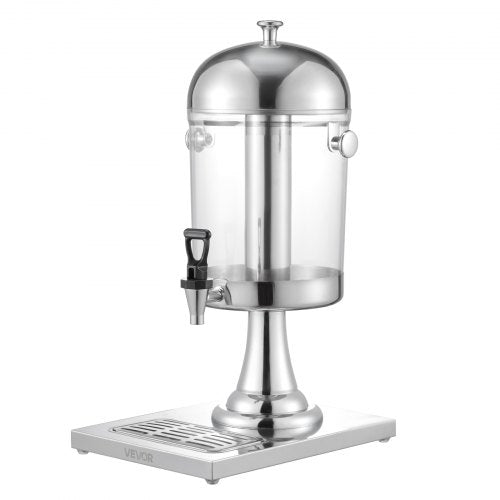 Beverage Dispenser 8L Beverage Dispenser for Parties with Drip Tray