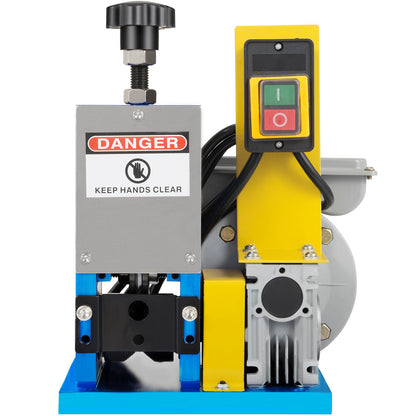 Electric Wire Stripping Machine Φ1.5mm~Φ25mm Portable Automatic Wire Stripping Cable 180W Wire Stripping Machine for Scrap Copper Recycling