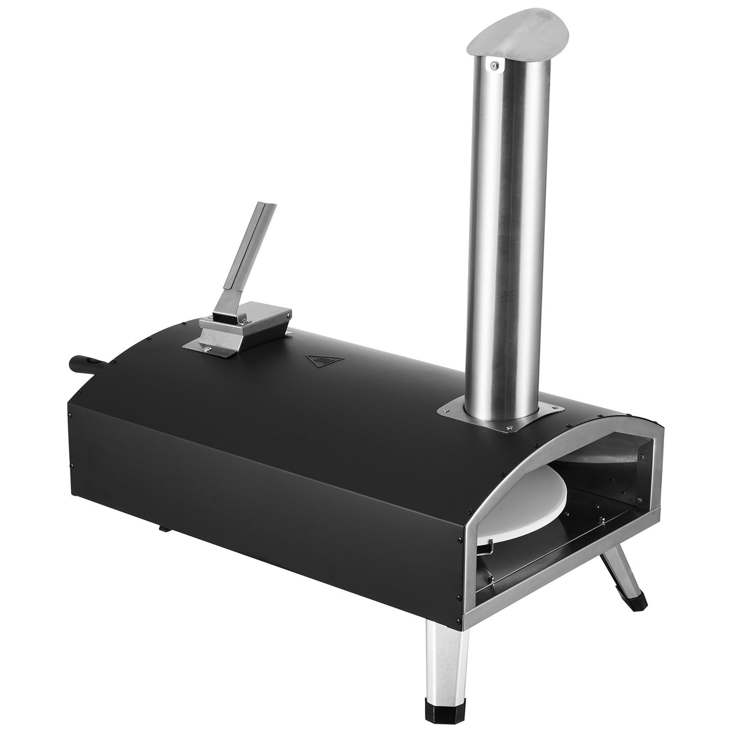 12 "Outdoor Pizza Ofen Tragbare Holz Pellet Pizza Ofen Eisen Spray Camping