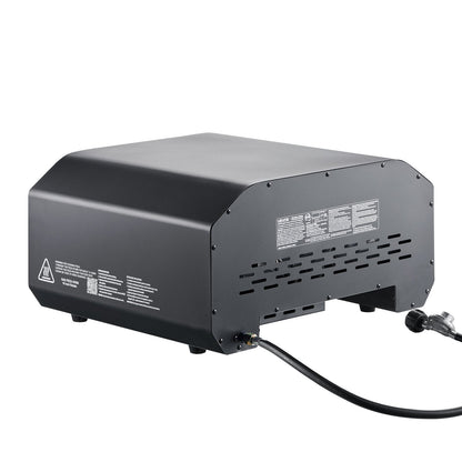 Outdoor Pizza Oven, 16 in Propane Gas Pizza Maker, Portable Pizza-Cooker with Electric Rotation, Thickened Pizza-Stone, Carry Bag, Propane Pizza-Oven for Outside Backyard Patio Camping, Black