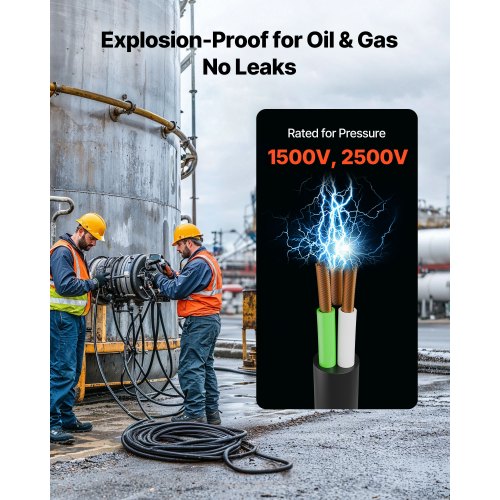 50 FT 10AWG Premium Elektrokabel Kupfer-Verlängerungskabel