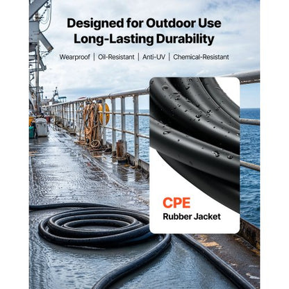 100 FT 10AWG Premium Elektrokabel Kupfer-Verlängerungskabel