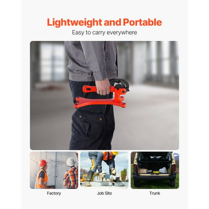 Rörskruvstäd Bärbar lättviktsrörskruv i aluminium 1/8" till 1-1/2" Kapacitet |  EU