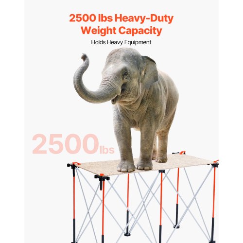 Tragbare Klapparbeitsbühne 1266 x 665 mm Klapparbeitsbühne 1135 kg