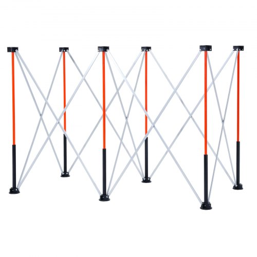 Bärbart hopfällbart arbetsställ 1267 x 665 mm Hopfällbart arbetsställ 1135 kg