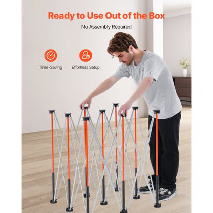 Bärbart hopfällbart arbetsställ 1264 x 1264 mm Hopfällbart arbetsställ 1589 kg