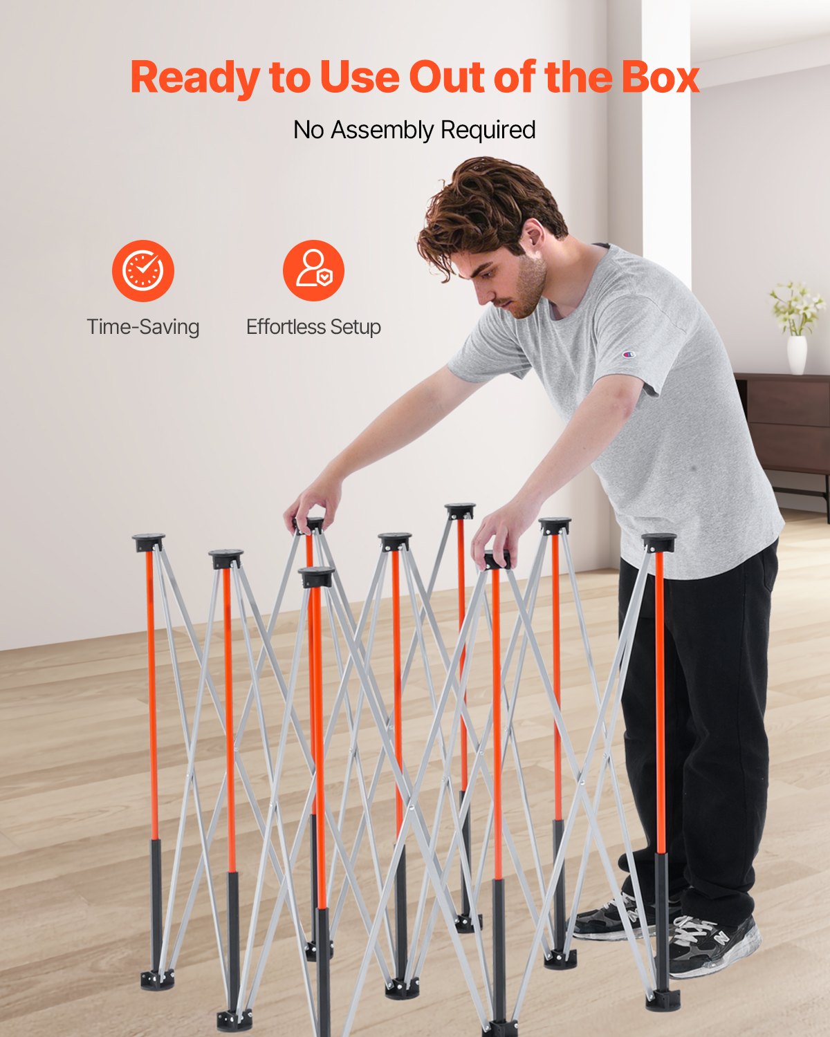 Portable Folding Workstand, 4.15 x 4.15 ft Collapsible Workbench, 3500 lbs Weight Capacity, No Assembly Foldable Work Stand with Storage Bag, Table Top NOT Included, for Garage Workshop Outdoor