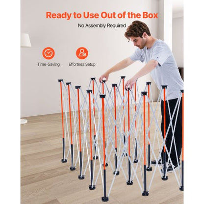 Bärbart hopfällbart arbetsställ 2445 x 1255 mm Hopfällbart arbetsställ 2724 kg