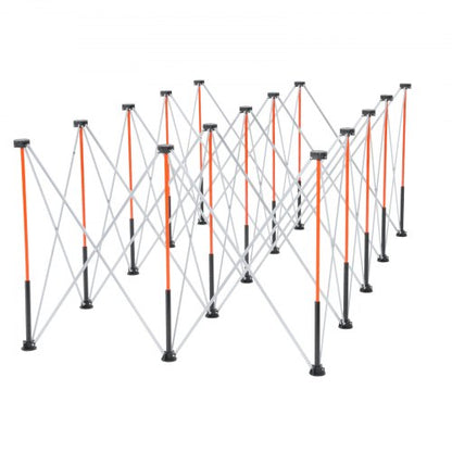 Bärbart hopfällbart arbetsställ 2445 x 1255 mm Hopfällbart arbetsställ 2724 kg