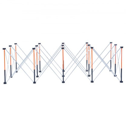 Bärbart hopfällbart arbetsställ 2445 x 1255 mm Hopfällbart arbetsställ 2724 kg
