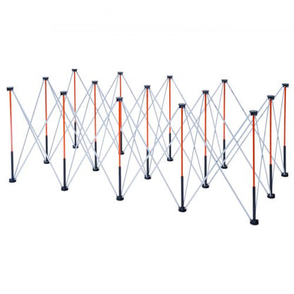 Bärbart hopfällbart arbetsställ 2445 x 1255 mm Hopfällbart arbetsställ 2724 kg