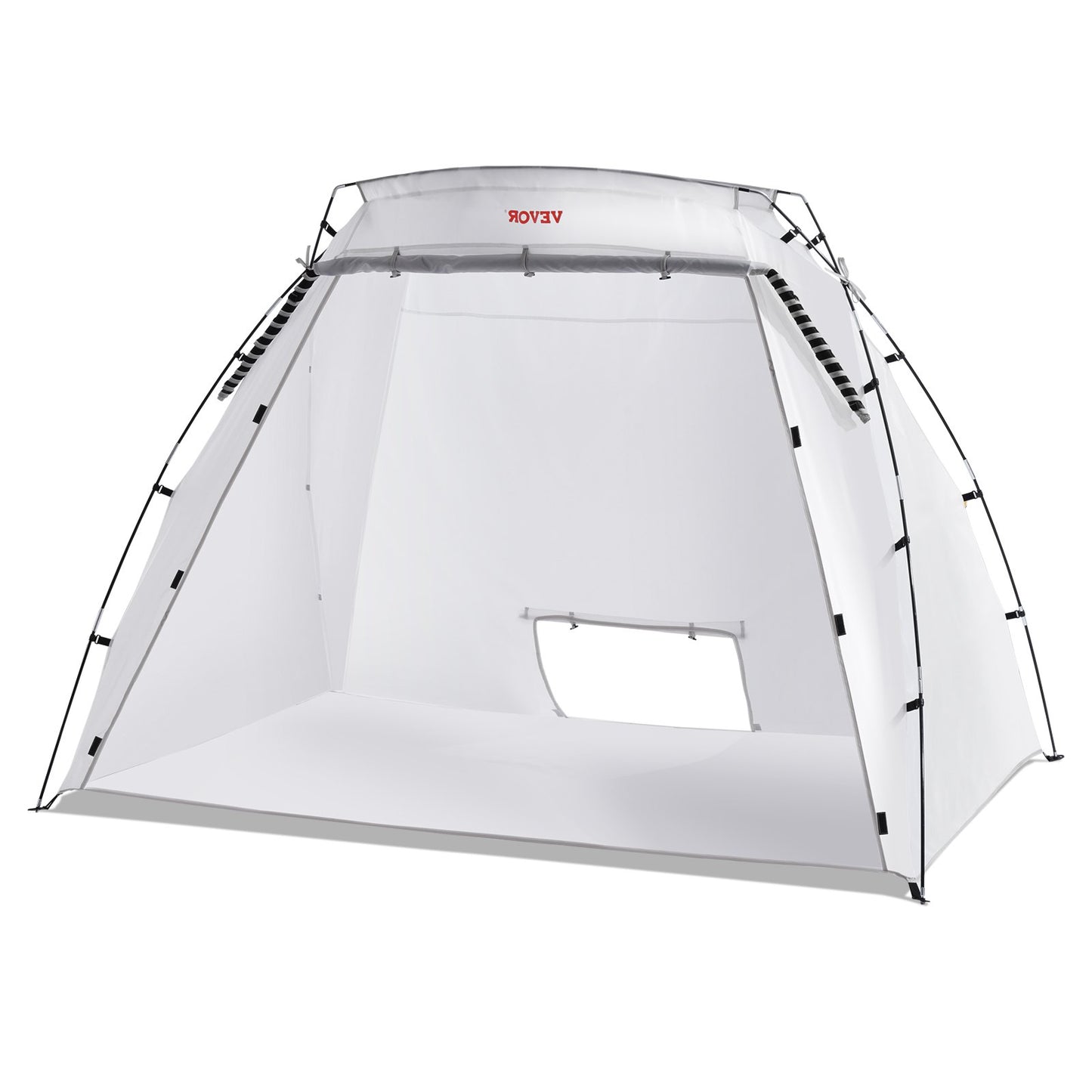 Spray Paint Shelter, 7,5x5,2x5,2ft Portabelt Spray Paint-tält med inbyggt golv och nätskärm, hopfällbar Pop Up Paint Booth för möbler Stor DIY Hobby Tool Painting Station