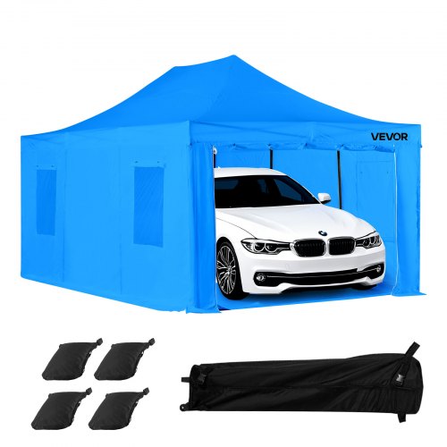 Portable Paint Booth Tent, 231.1 x 156.7 x 70.08 inch Portable Garage Spray Tent, Waterproof Spray Booth with Foldable Frame Design & 4 Mesh Side Windows for Auto Parts, Furniture, Car Painting