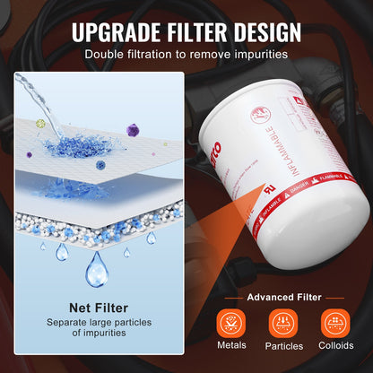 Tragbarer Dieseltank, 48 Gal Kraftstofftank mit 12 V elektrischer Transferpumpe