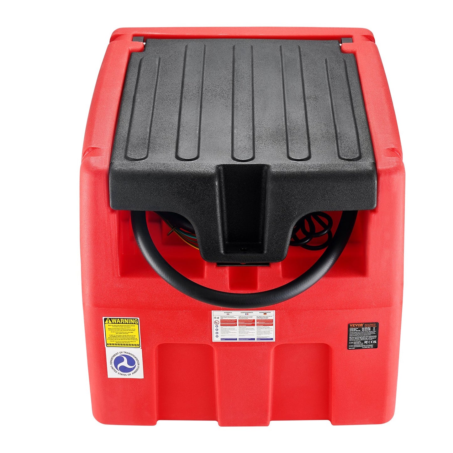 Portable Diesel and Gasoline Tank 48 Gal Fuel Tank with 12V Transfer Pump
