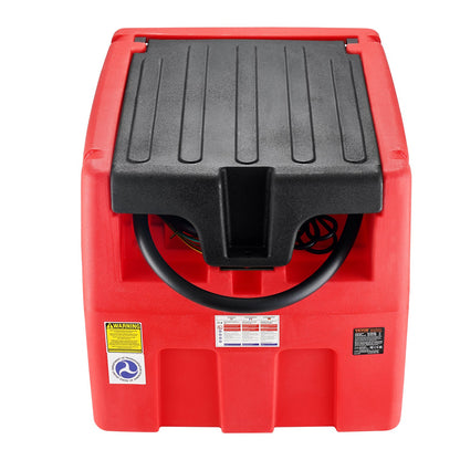 Portable Diesel and Gasoline Tank 48 Gal Fuel Tank with 12V Transfer Pump