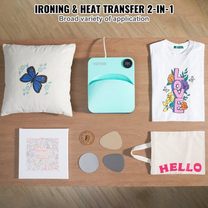 Heat Press 12 x 10 i Portable Easy Press Sublimation Transfer DIY T-shirt |  EU