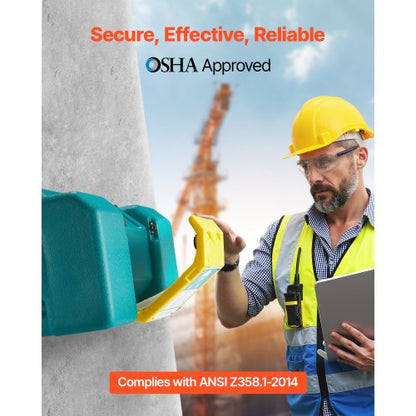 Bärbar ögonspolningsstation 8-gallon OSHA-godkänd ögonspolningsstation för nödsituationer |  EU