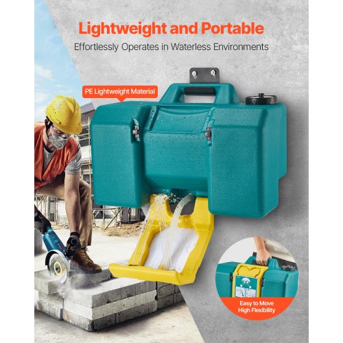 Bärbar ögonspolningsstation 8-gallon OSHA-godkänd ögonspolningsstation för nödsituationer |  EU