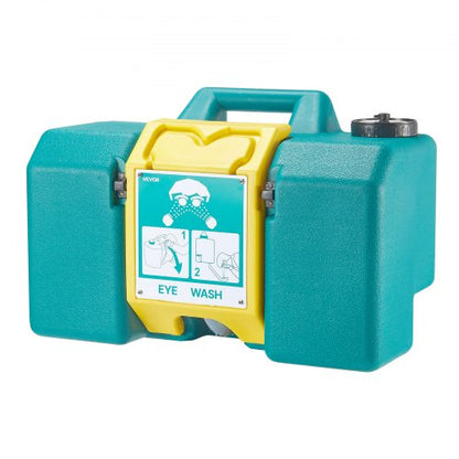 Bärbar ögonspolningsstation 8-gallon OSHA-godkänd ögonspolningsstation för nödsituationer |  EU