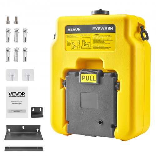 Bärbar ögonspolningsstation 14-gallon OSHA-godkänd ögonspolningsstation för nödsituationer |  EU