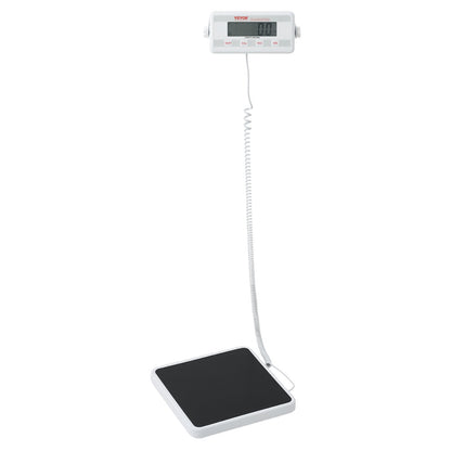 Portable Medical Scale Digital Physician Weight Scale Anti-Slip Mat 400LBS