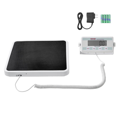Portable Medical Scale Digital Physician Weight Scale Anti-Slip Mat 400LBS