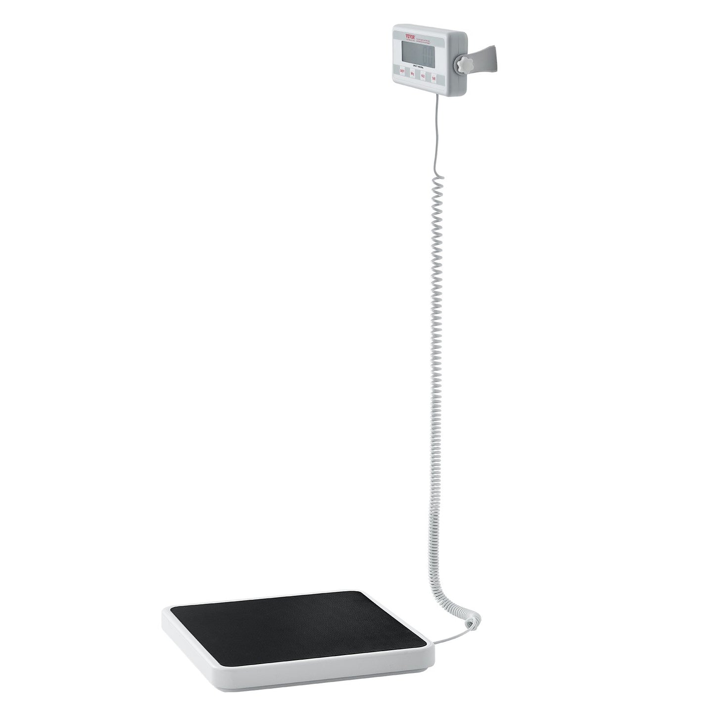 Tragbare medizinische Waage, digitale Arztwaage, Anti-Rutsch-Matte, 550 Pfund