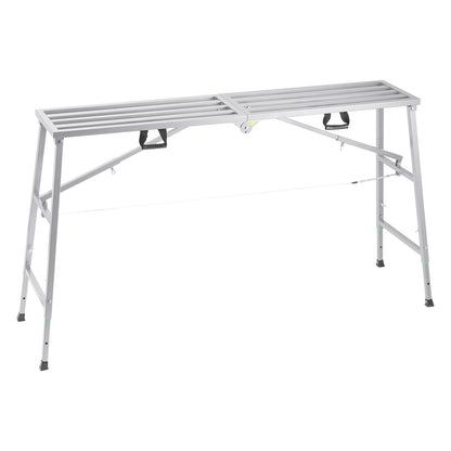 Work Platform Adjustable Height Portable Scaffolding Platform 880 lb Load