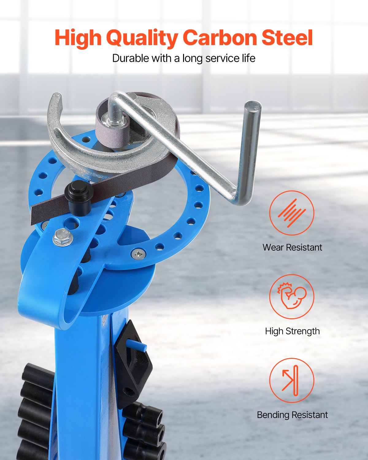 Manual Pipe Bender, Pipe Tube Bender with 14 Bending Tools, 200° Heavy Duty Pipe Bending Tool for Copper Aluminum Iron Pipe, Ideal for HVAC Air Conditioning Refrigerator Car Repair