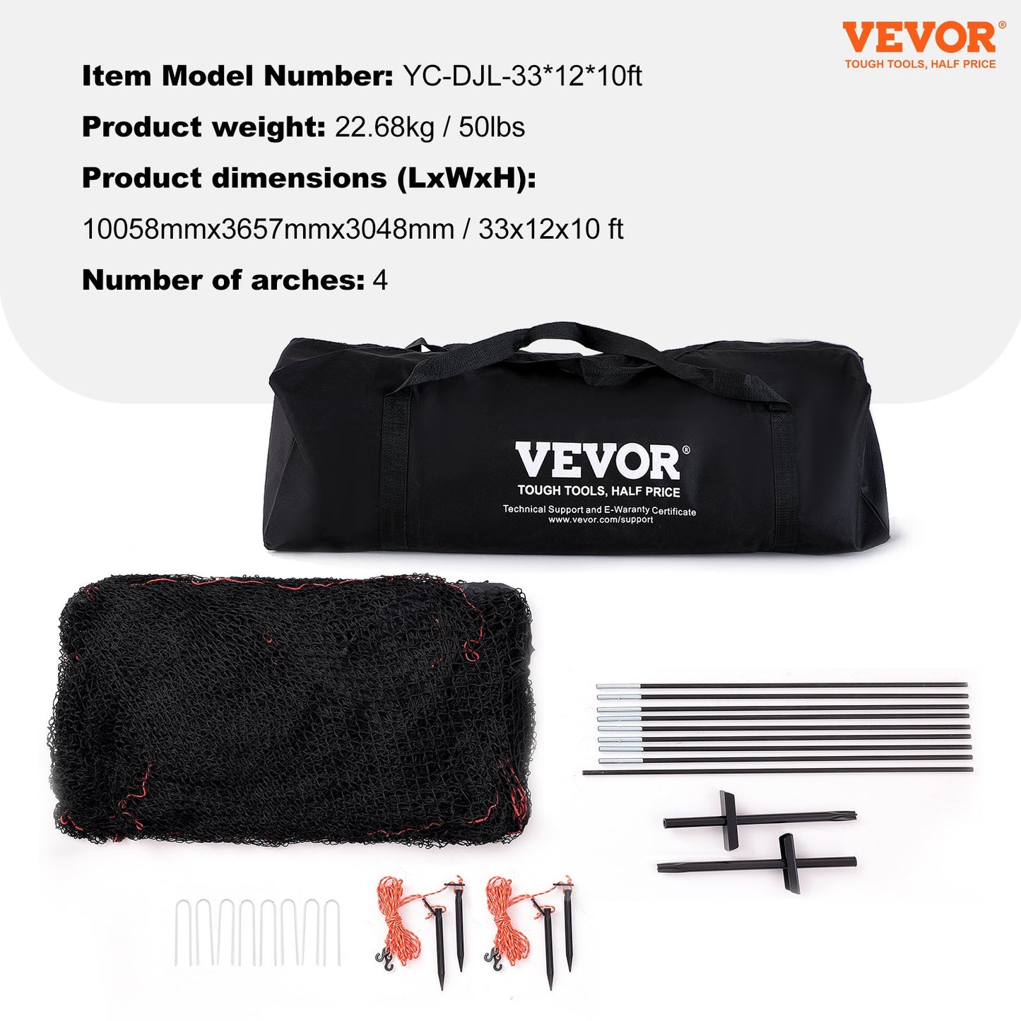 Baseball Batting Cage, Softball och Baseball Batting Cage Nät och ram, övningsbärbart burnät med bärväska, Heavy Duty sluten pitching-bur, för backyard slagträning, 33FT