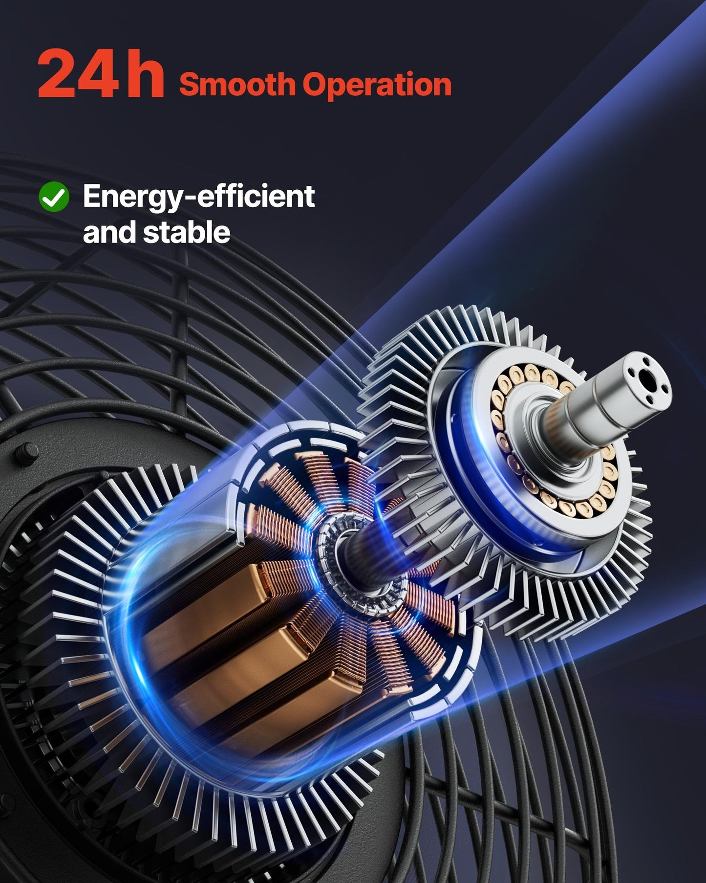 24 inch Shutter Exhaust Fan, Wall Mounted Attic Vent Fan with Variable Speed Controller, 4800 CFM, AC Motor, Heavy-duty Steel, Low Noise for Shed, Garage, Greenhouse Ventilation Cooling, Black