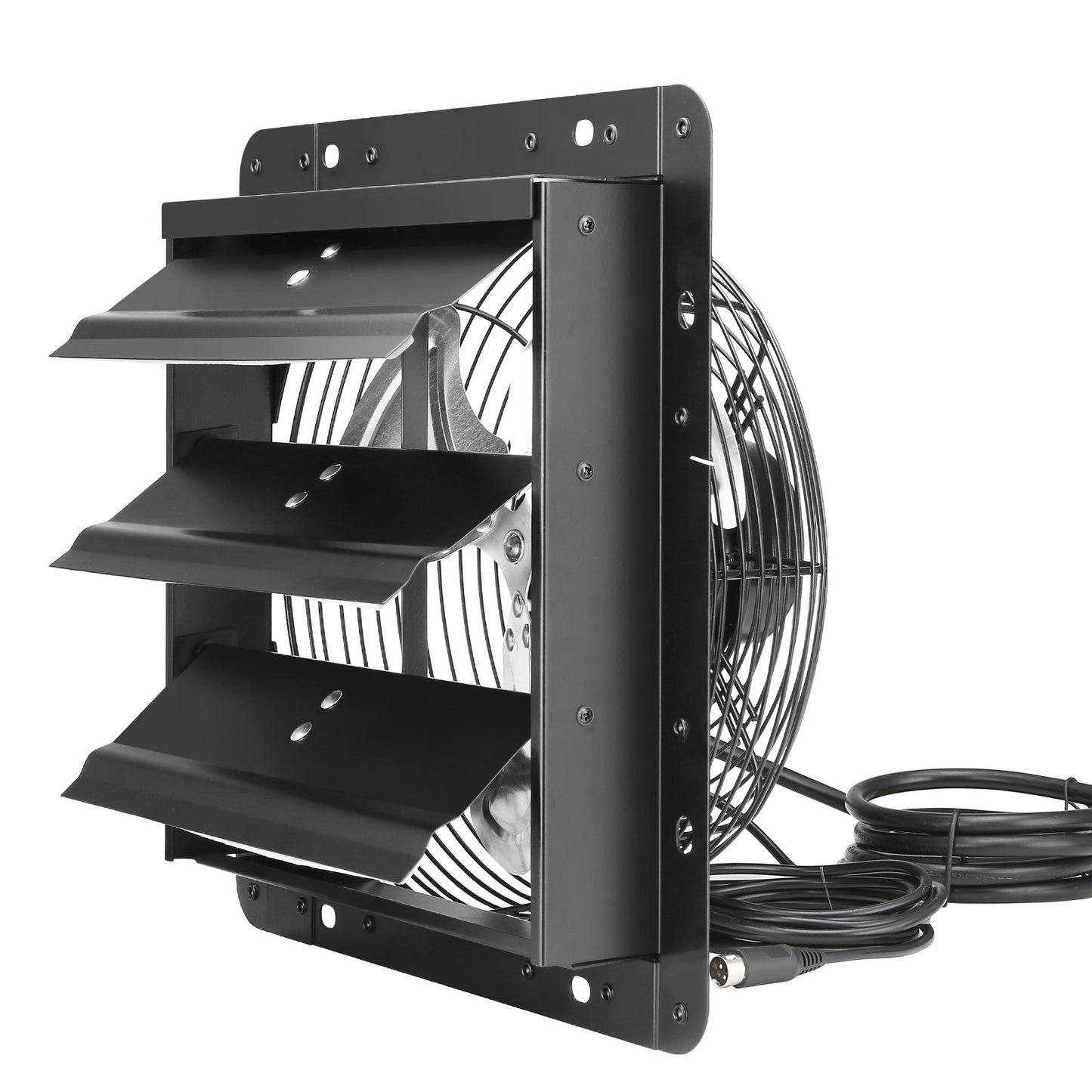 Shutter Exhaust Fan Shop Exhaust Fan 254mm Remote Control Wall Mount EC