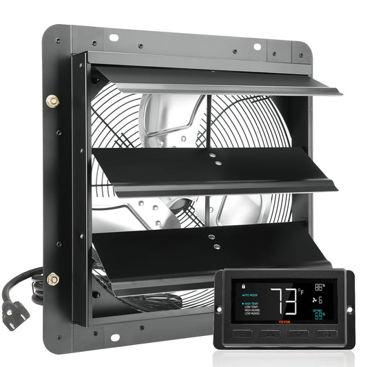 Shutter Exhaust Fan Shop Exhaust Fan 356 mm Remote Control Wall Bracket EC