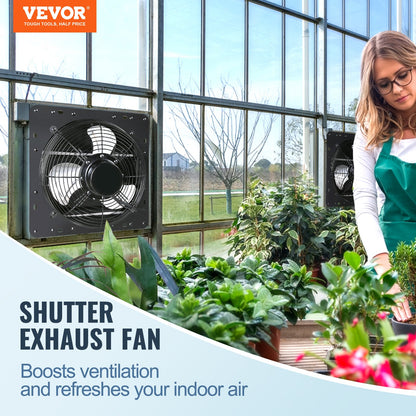 Shutter Exhaust Fan Shop Exhaust Fan 406 mm Remote Control Wall Bracket EC