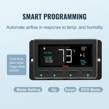 Shutter Exhaust Fan Shop Exhaust Fan 406 mm Remote Control Wall Bracket EC