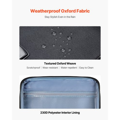 71 cm soft expandable suitcase with spinner wheels, checkered, black | EU