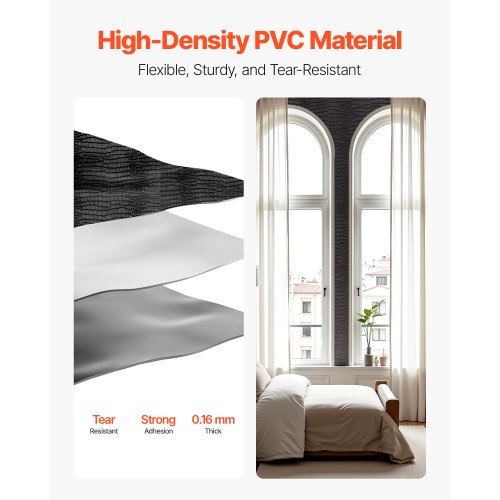 selbstklebende Tapete 40 cm x 10 m schwarz, rissig, wasserfest für Küche | EU