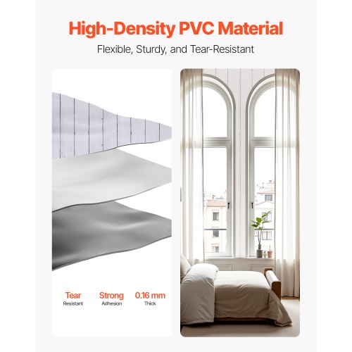 selbstklebende Tapete 45 cm x 12 m weiß Holzstruktur wasserfest | EU