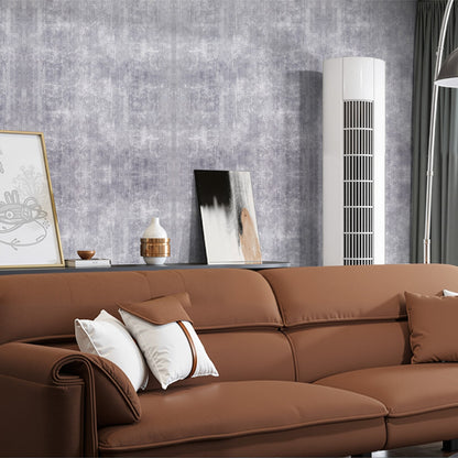 Peel and Stick Wallpaper, 15.7 x 590.5 inch Contact Paper Waterpoof Self Adhesive, Easy to Clean Wall Decorative Vinyl Roll for Bedroom Kitchen Bathroom Office,Dark Gray Industrial Style