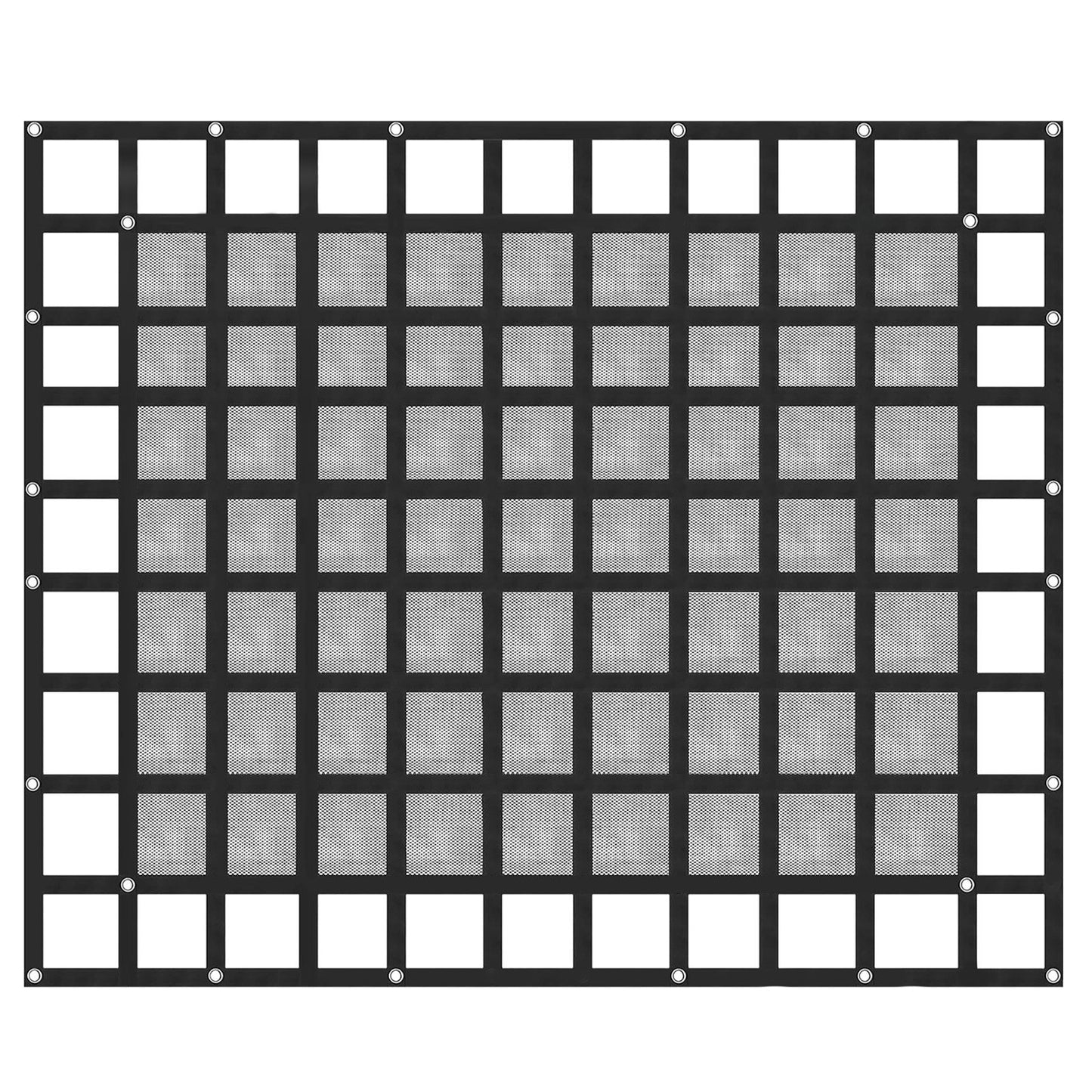 8' x 6.7' Truck Net Net with Cam Buckles and S-Hooks Pickup Bed 1100lbs