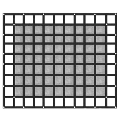 8' x 6.7' Truck Net Net with Cam Buckles and S-Hooks Pickup Bed 1100lbs