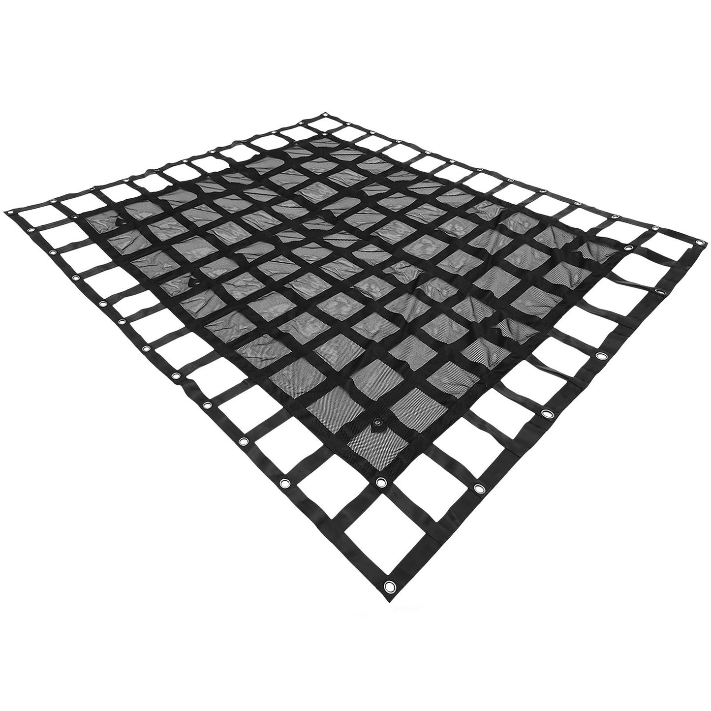 8' x 6.7' Truck Net Net with Cam Buckles and S-Hooks Pickup Bed 1100lbs