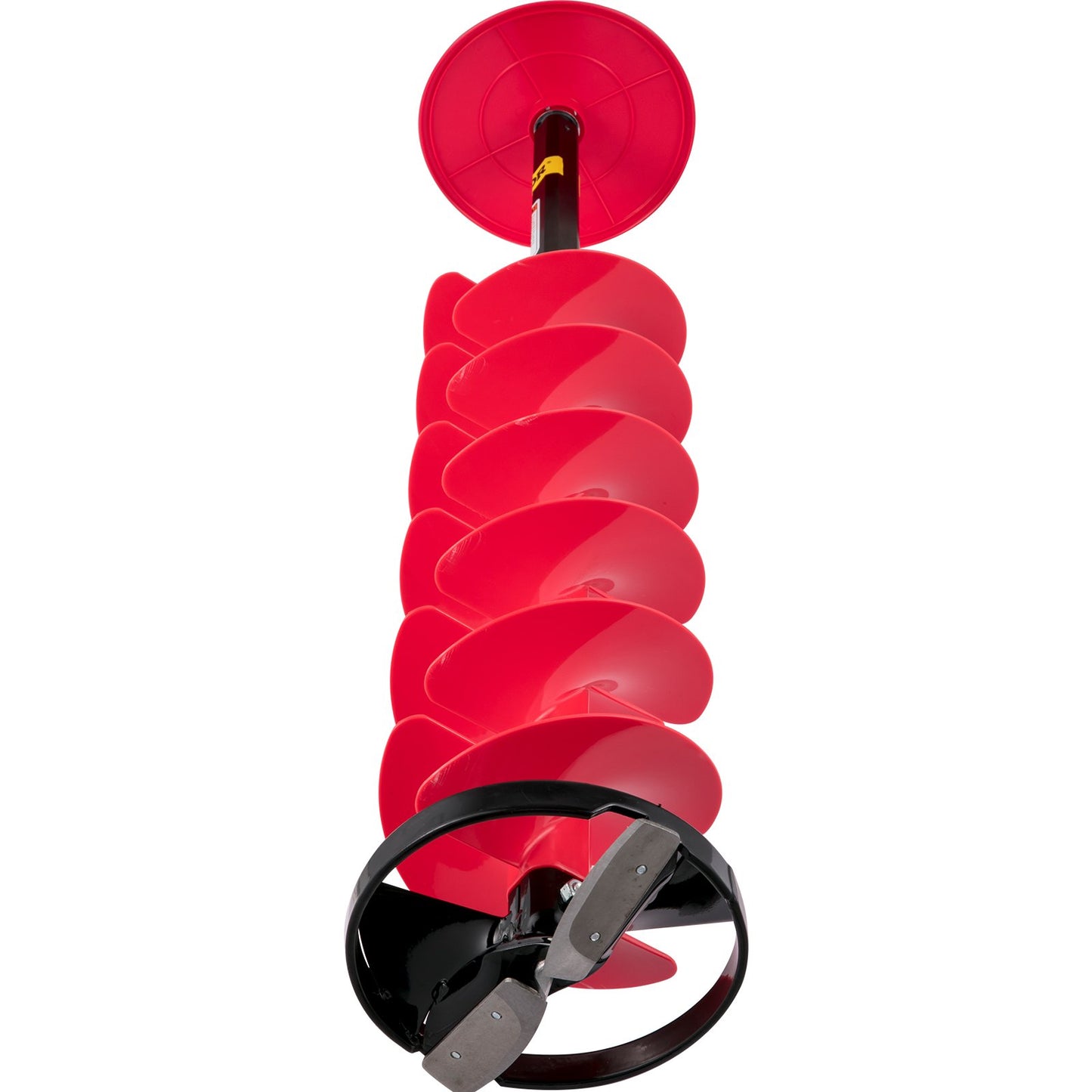 Eisbohrer, Nylon-Eisbohrer mit 20,3 cm Durchmesser, 99,1 cm langer Eisbohrer, Eisbohrer mit 30 cm Verlängerungsstange, Eisbohrer mit Bohradapter, Deckplatte und Klingenschutz zum Eisfischen und Eisgraben