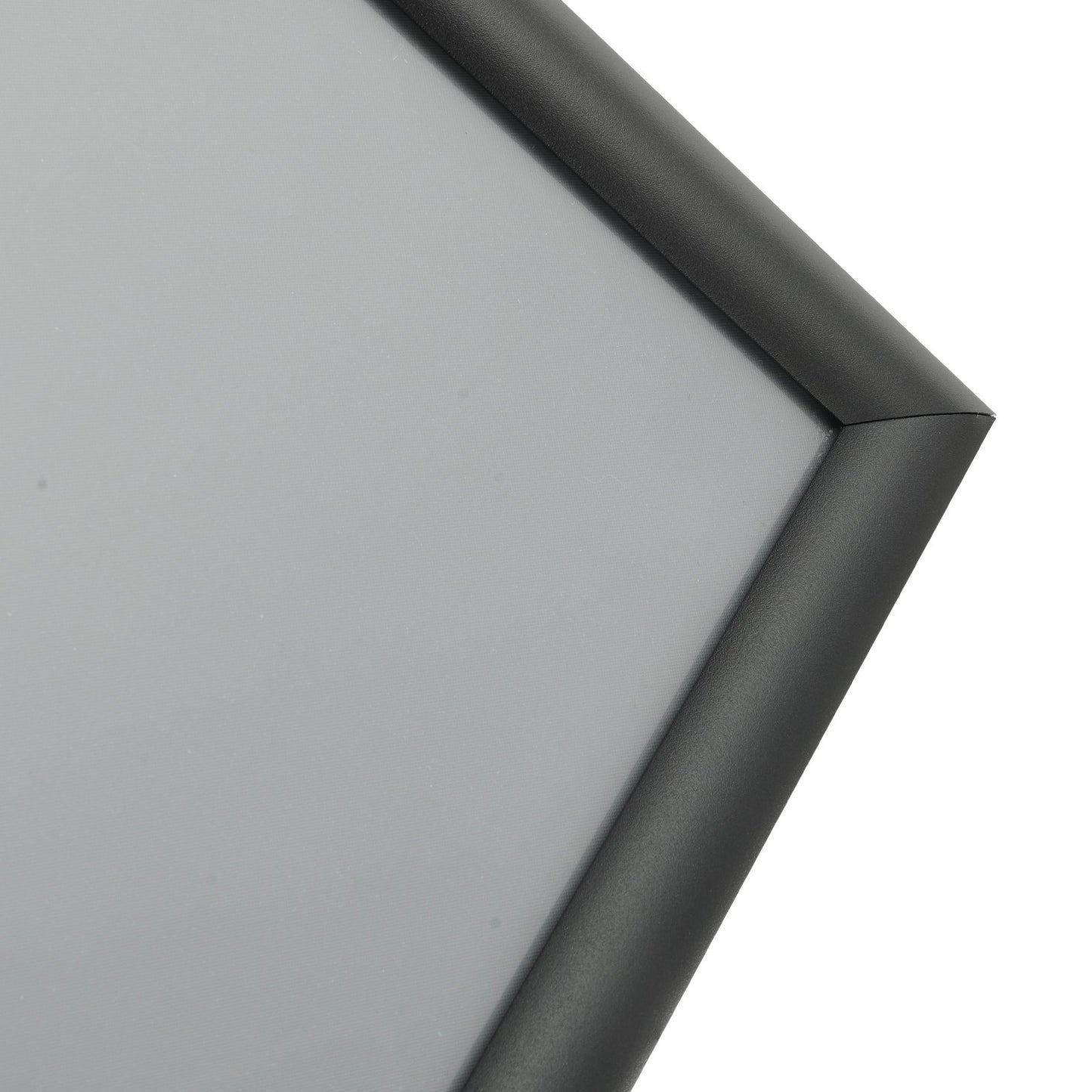 Sockel-Schildhalter, 8,5 x 11 Zoll, vertikal und horizontal verstellbarer Plakatständer, robuster Boden-Schildhalter mit Metallsockel für Displays, Werbung und den Außenbereich, schwarz