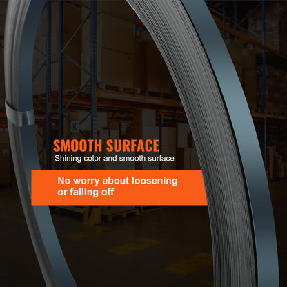 Packaging Steel Strapping Roll 1/2" x 0.016" x 330' Banding Strap 1100 lbs